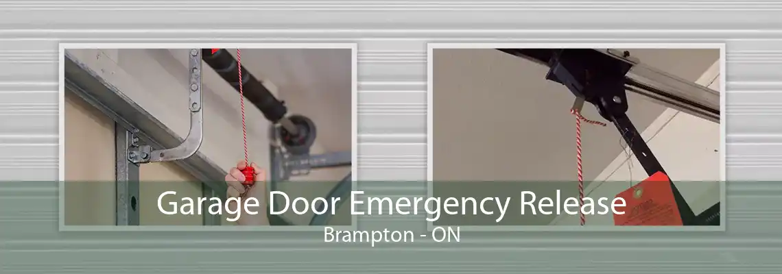 Garage Door Emergency Release Brampton - ON