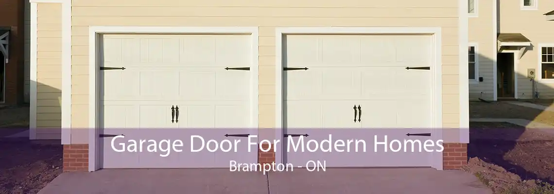 Garage Door For Modern Homes Brampton - ON