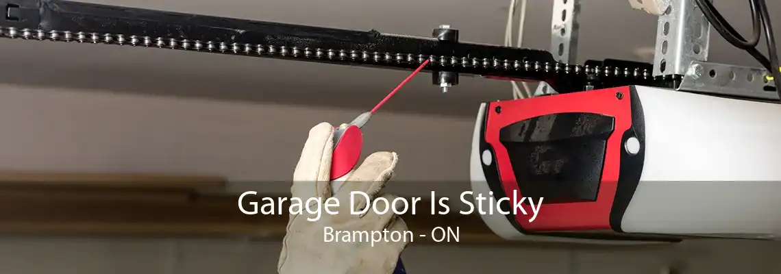 Garage Door Is Sticky Brampton - ON