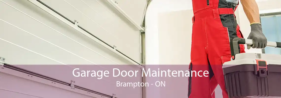 Garage Door Maintenance Brampton - ON