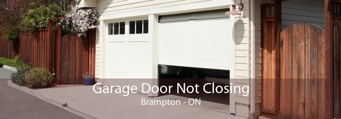 Garage Door Not Closing Brampton - ON