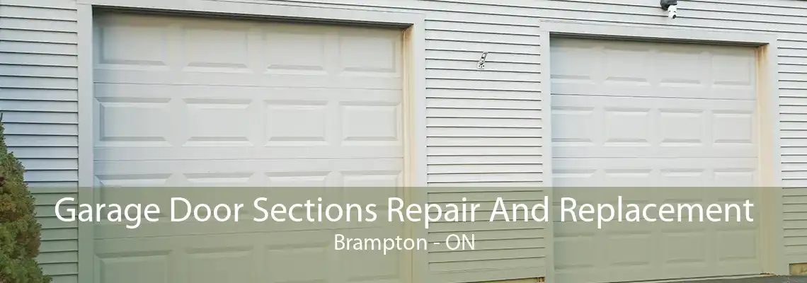 Garage Door Sections Repair And Replacement Brampton - ON