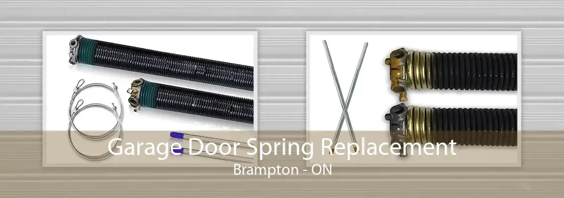 Garage Door Spring Replacement Brampton - ON