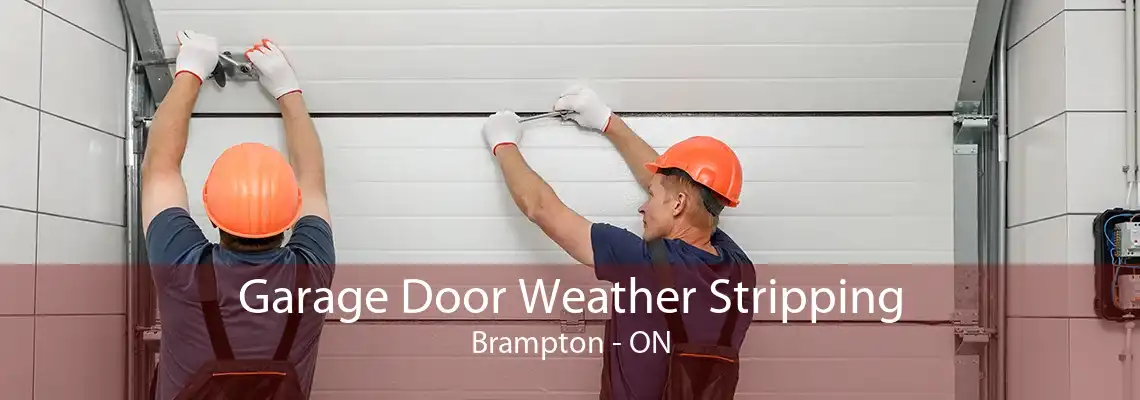 Garage Door Weather Stripping Brampton - ON