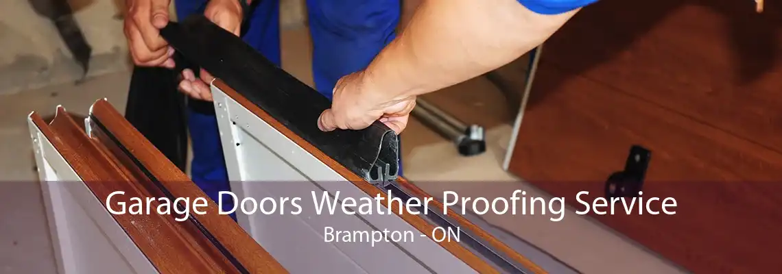 Garage Doors Weather Proofing Service Brampton - ON