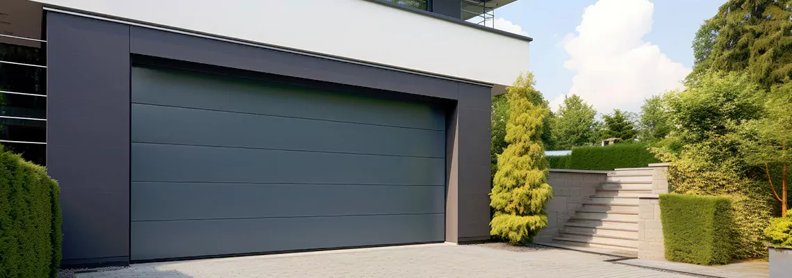 Haas Galvanized Steel Garage Door in Brampton, ON