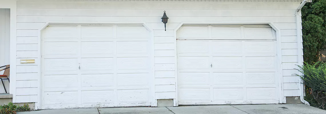 Roller Garage Door Dropped Down Replacement in Brampton, ON