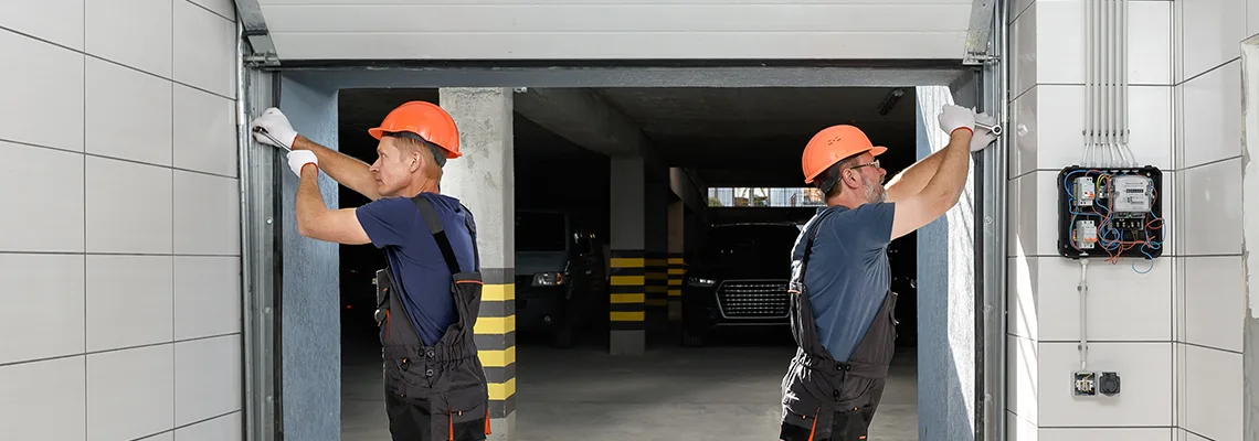 Wooden Garage Door Frame Repair in Brampton, Ontario