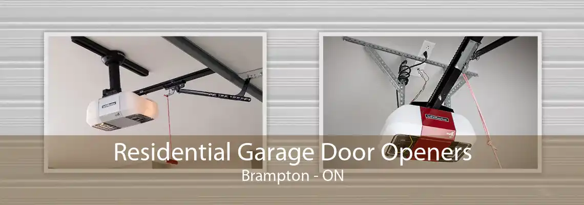 Residential Garage Door Openers Brampton - ON